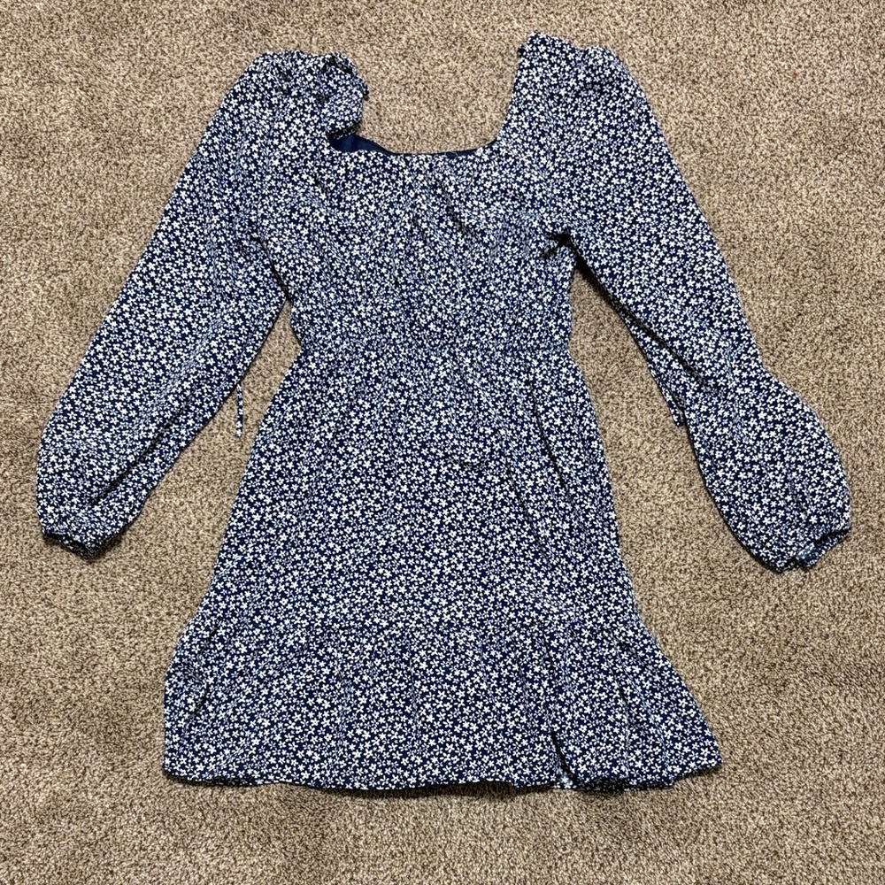 Altar'd State Navy Floral Dress